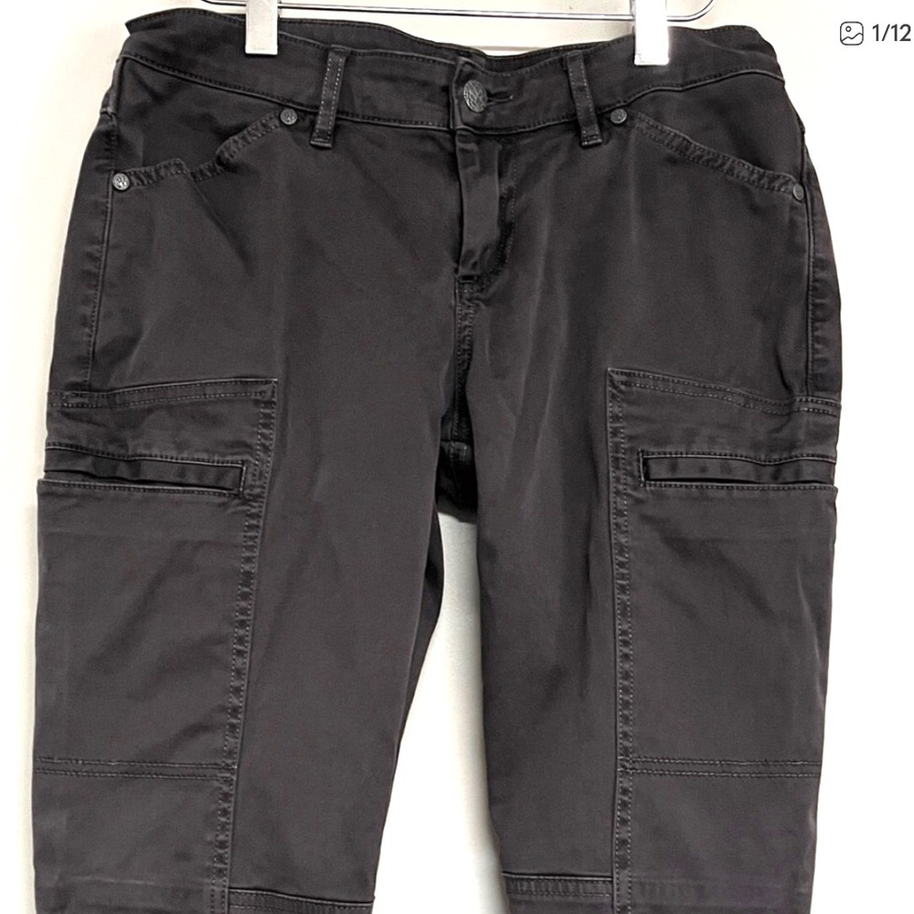 Prana dark grey Straight Leg cargo pants 6